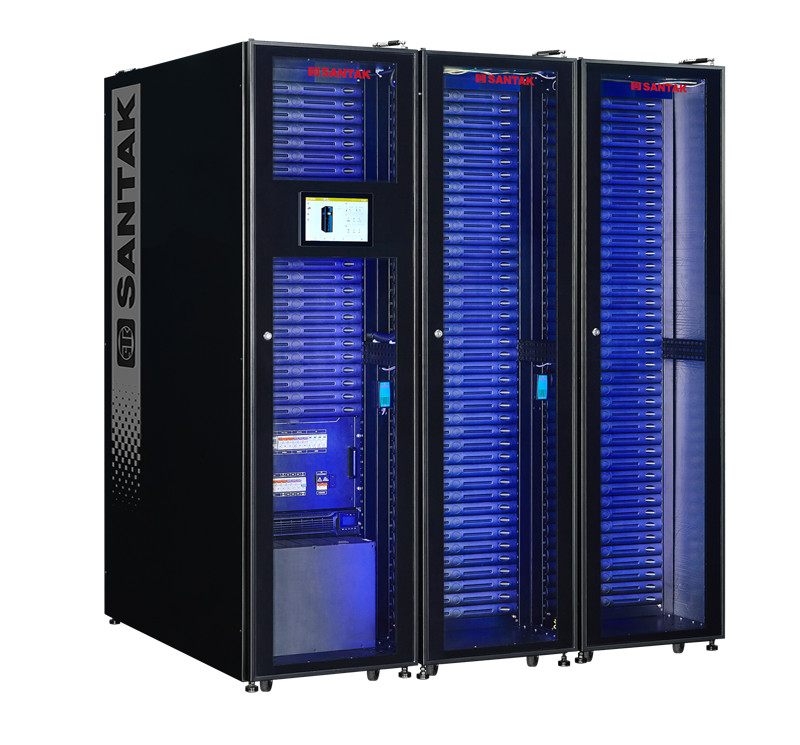 <font color='#FF0000'>山特灵聚单柜单排3.0 Pro 一体机房化</font>